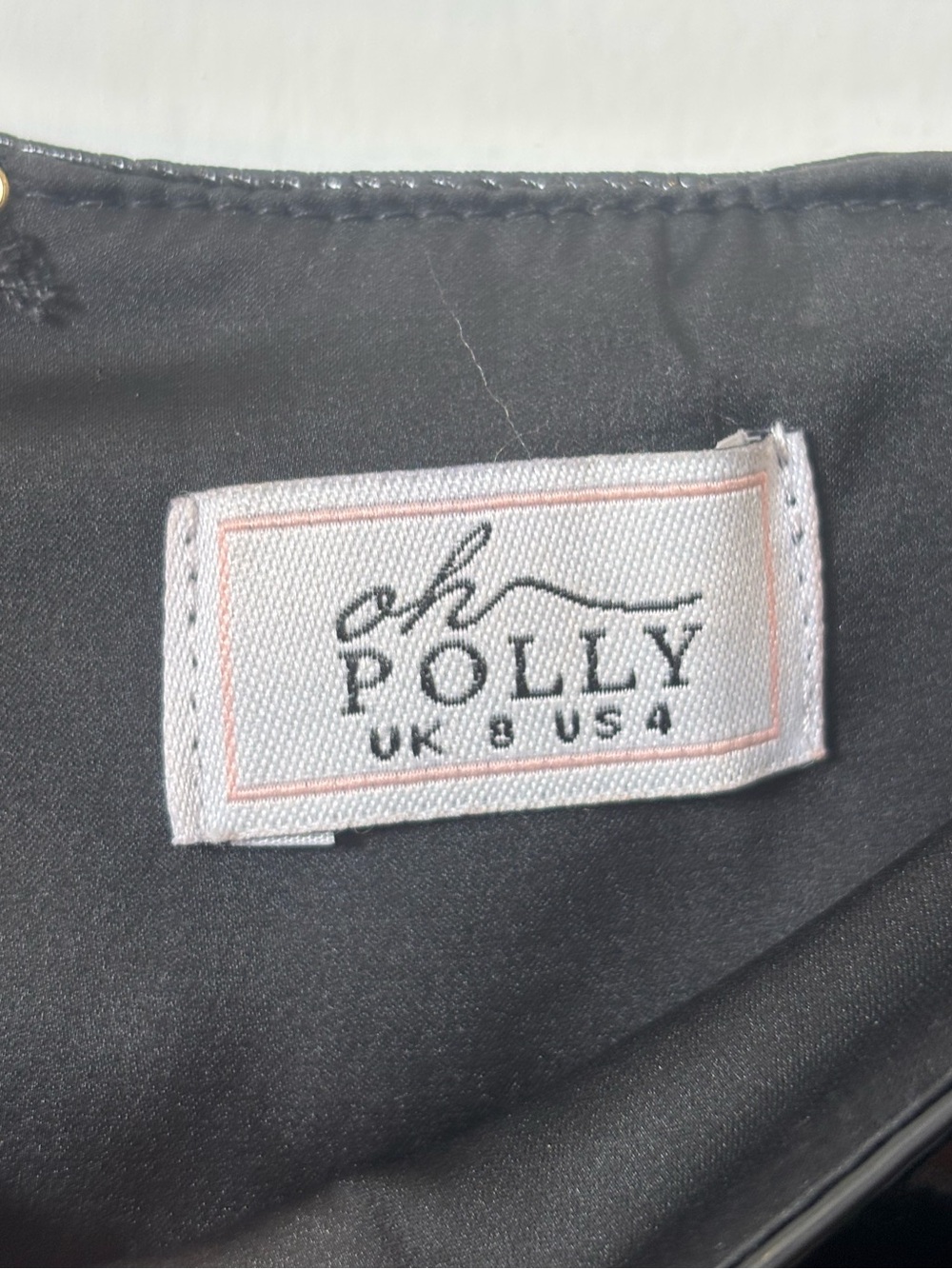 Oh Polly black Vinyl Co-Ord Set - Picture 7 of 8